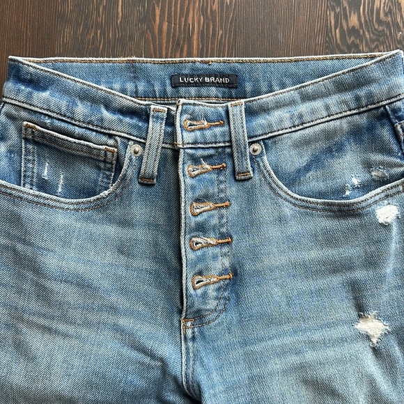 lucky bridgette high rise crop - Picture 2 of 5